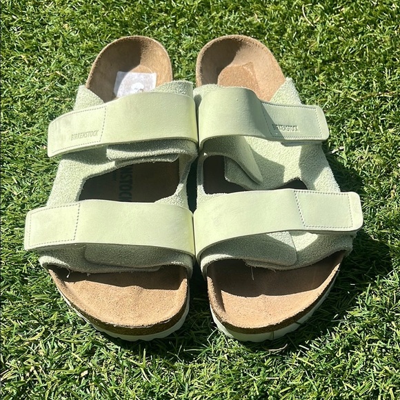 NWT BIRKENSTOCK Uji Nubuck Sandals! - Picture 4 of 7
